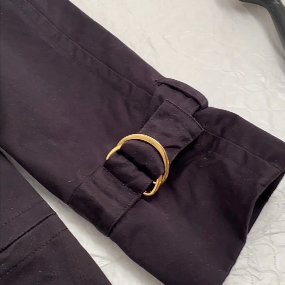 Marc by Marc Jacobs double breasted black trench pea coat M